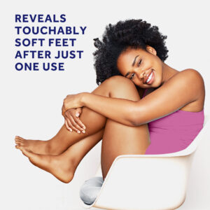 image of reveals touchably soft feet after just one use