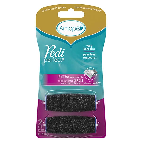 Amopé® Pedi Perfect™ Electronic Foot File Refills, Extra Coarse Refills