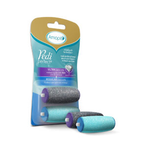 Recharges de râpes électroniques pour les pieds Amopé® Pedi Perfect™, recharges mixtes